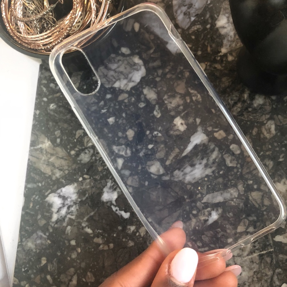 Clear Silicone iPhone X Case